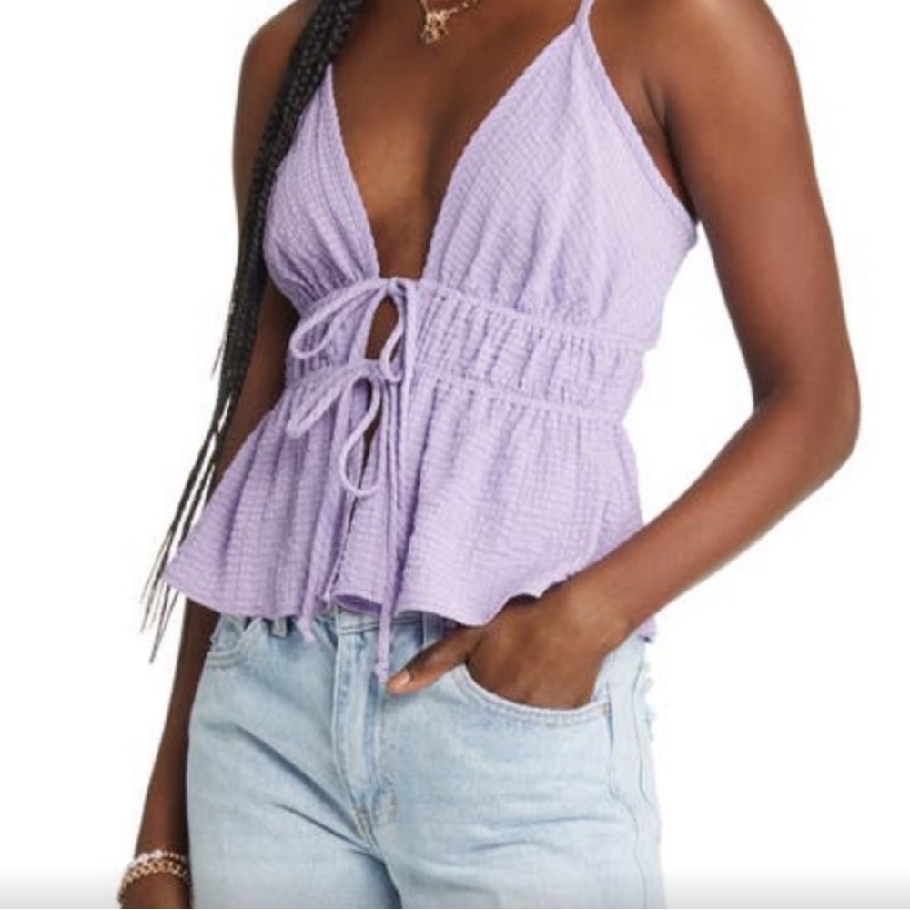 BP Lavender Crinkle Cami